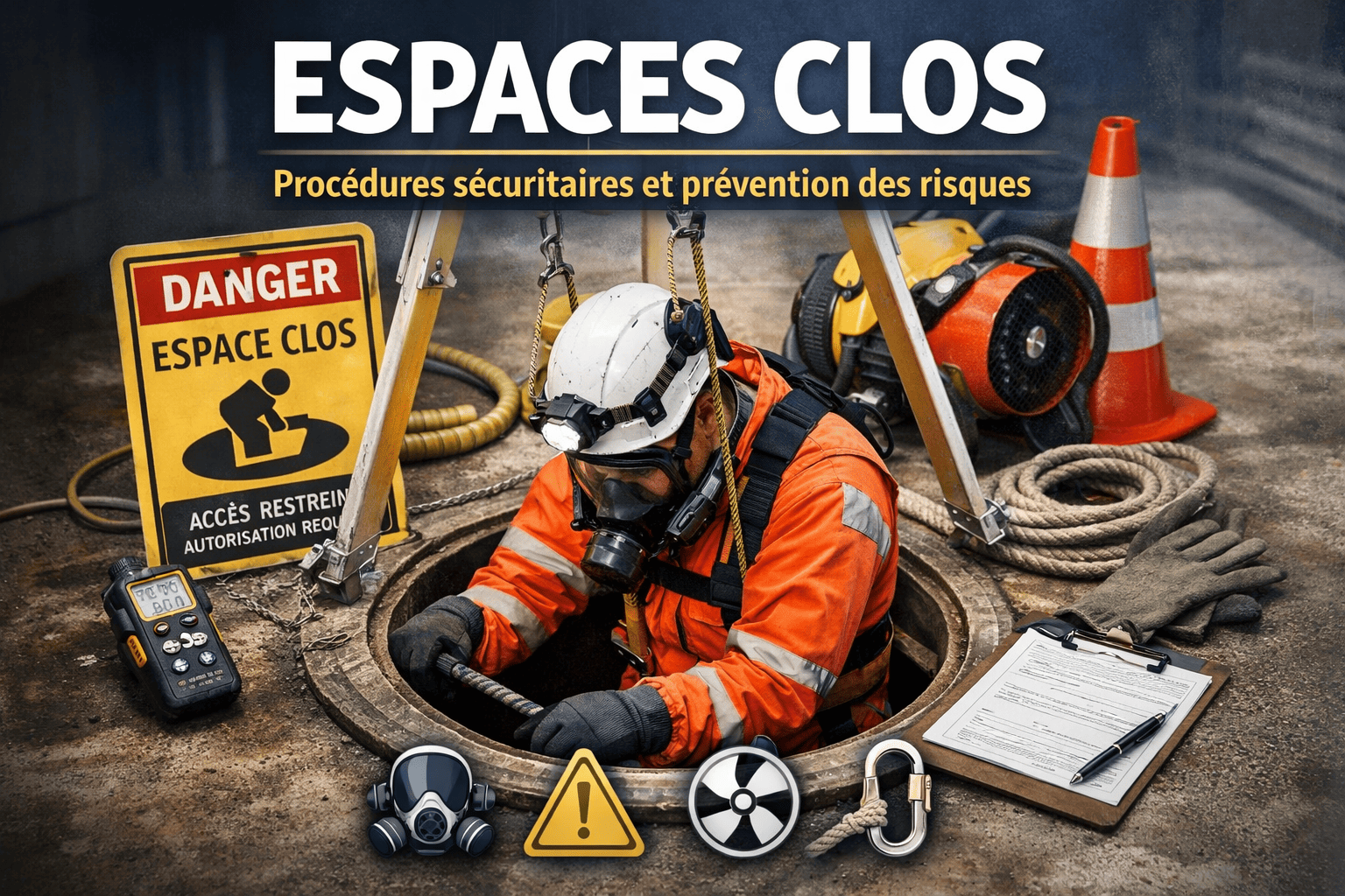 Formation espaces clos Québec