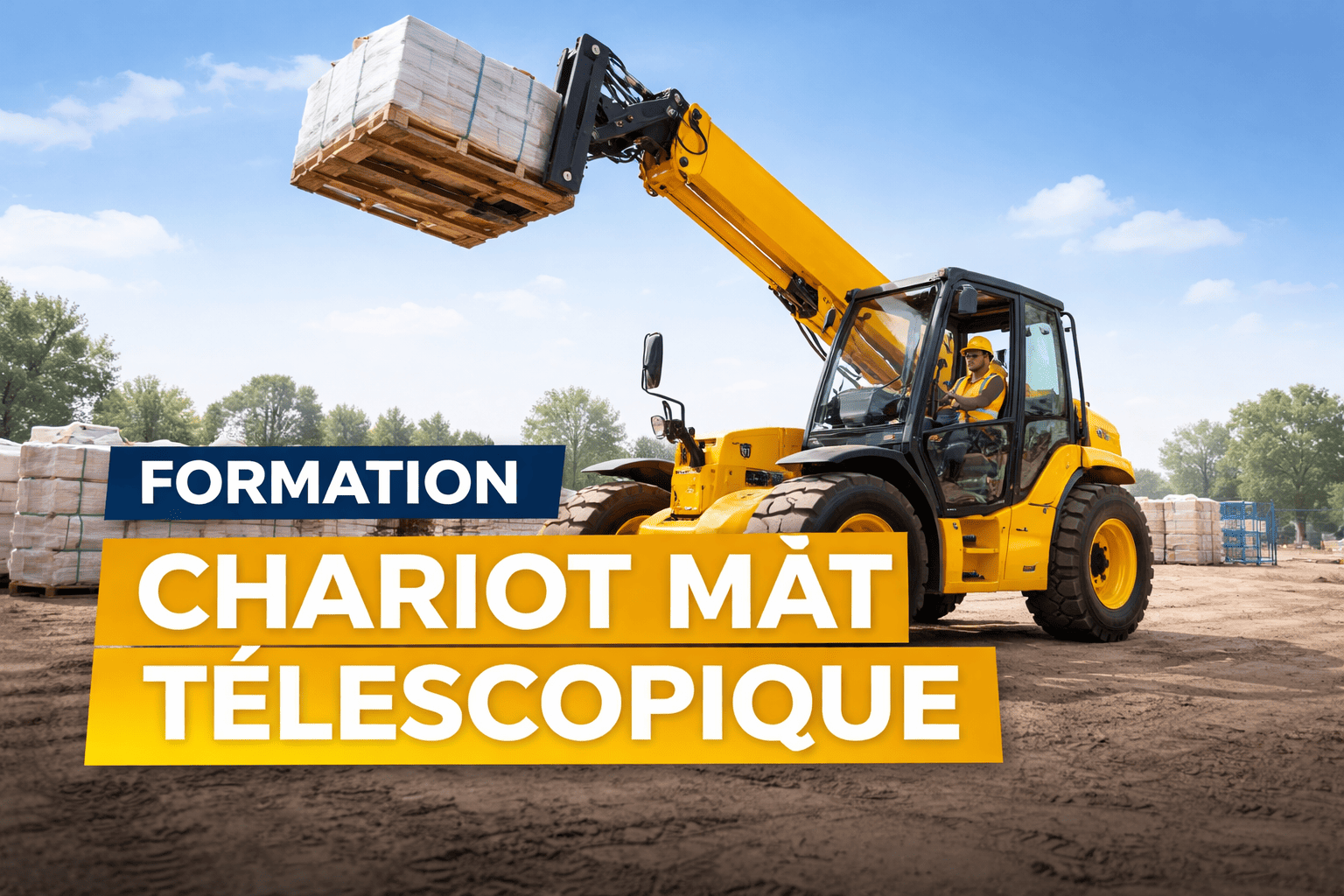 Formation chariot mât télescopique Québec