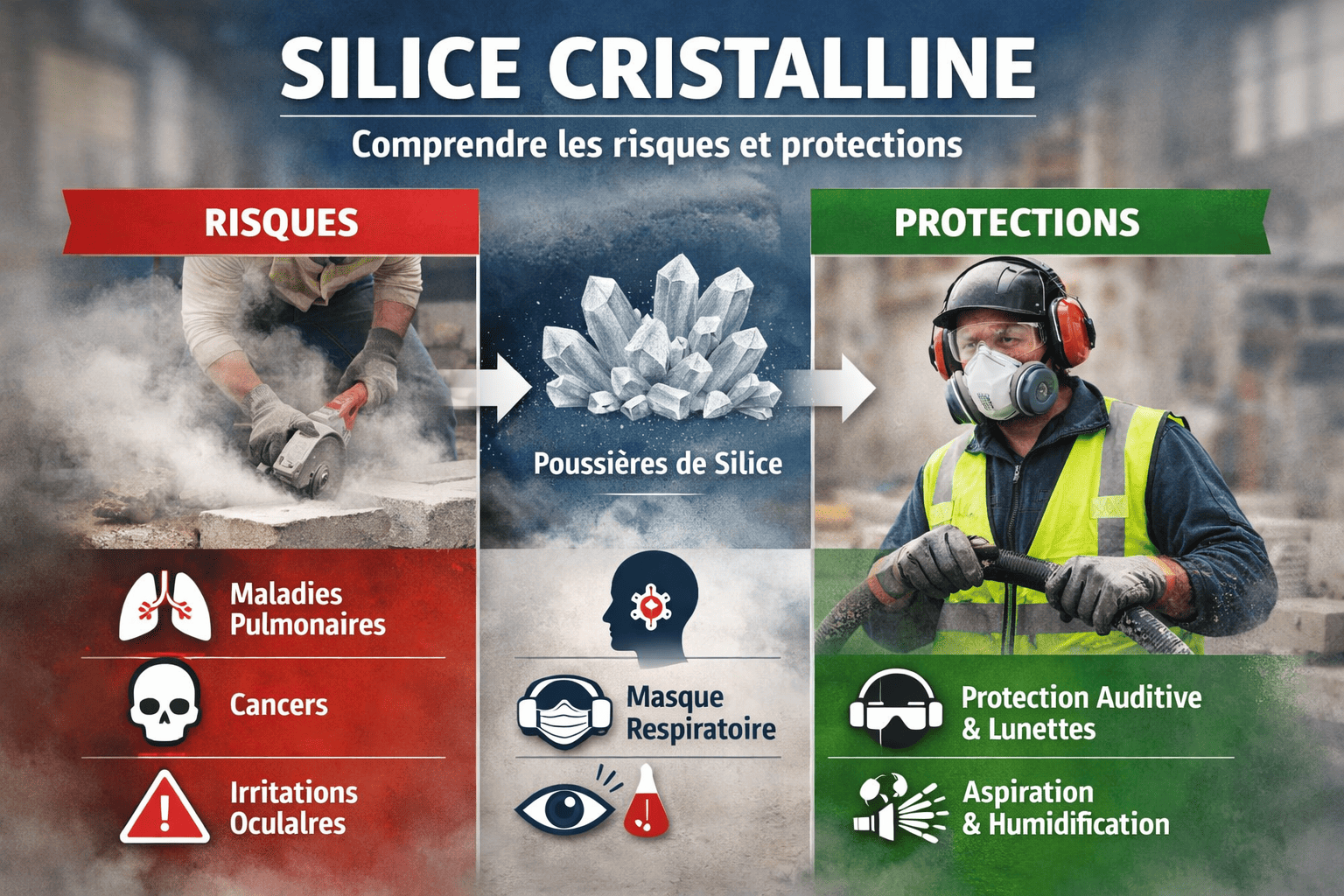Formation silice cristalline Québec